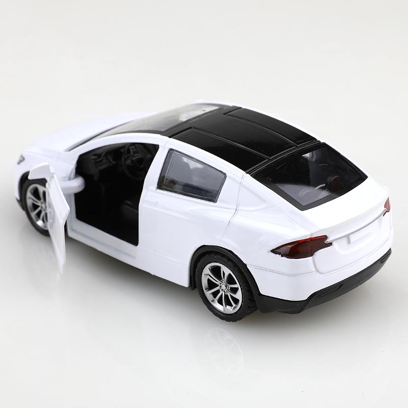 (Bagged) 1:36 MODEL X Sedan, Alloy Simulation Car, Simulation Children's Alloy Toy Car, Toy Model, Car Ornament, Boy's Toy Birthday Gift.