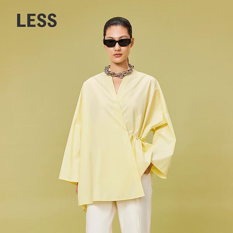 

LESS 2024 Spring Cotton Casual Long Sleeve Shirt M