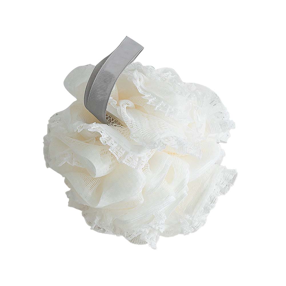 Soft Lace Bath Ball Foaming Net Bath Flower Super Cute Scrub Bath Sponge Shower Wash Body Scrubber Durable Healthy Massage Brush