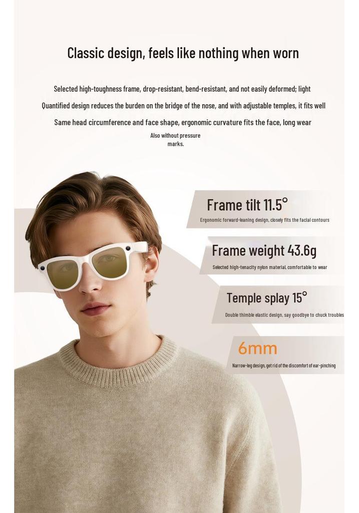 M02Ultra Smart Glasses: 800W Pixels, Reverse Charging, AI Object Recognition & Translation