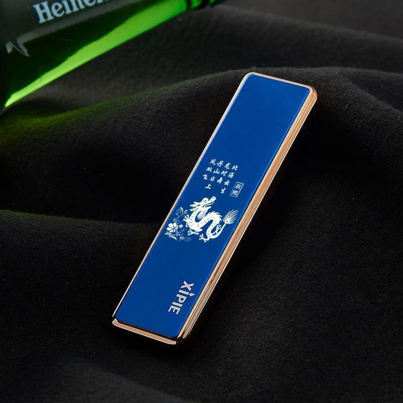 Rechargeable Ultra-Thin USB Lighter: Stylish, Silent, Mini, Portable, Men's Choice