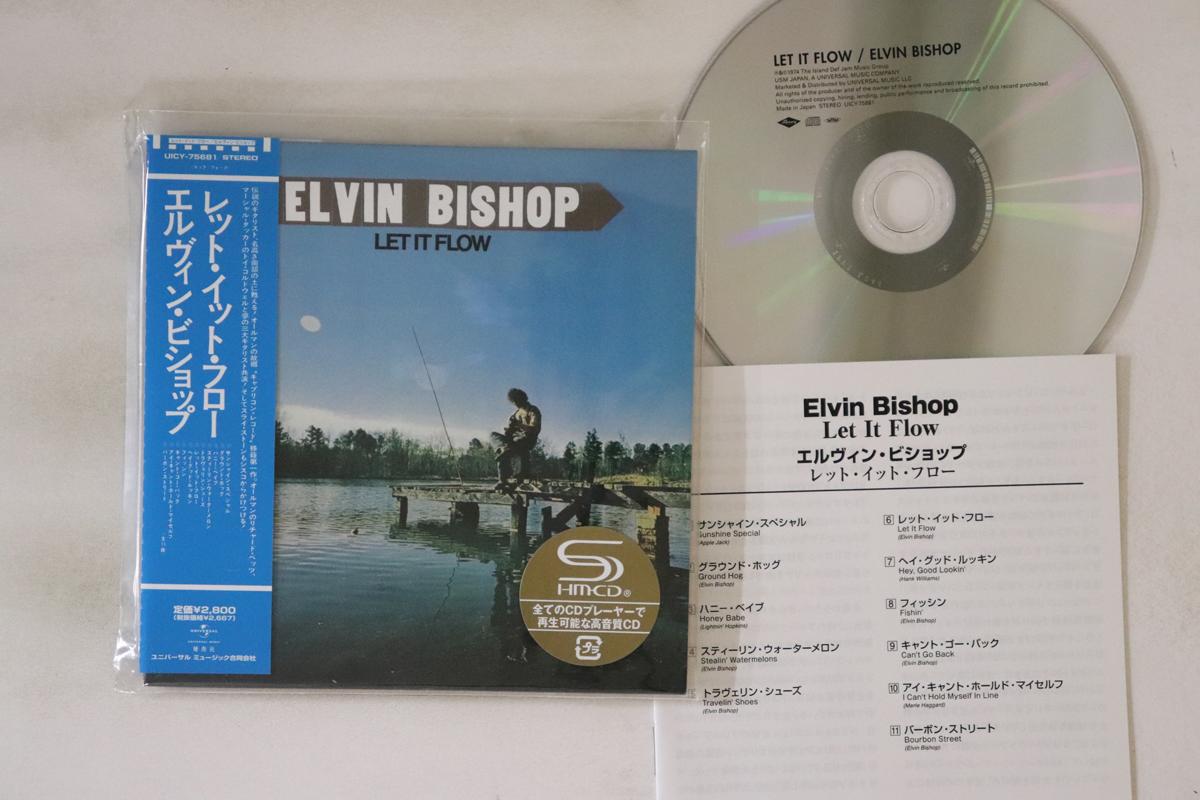 

CD ELVIN BISHOP - Let It Flow UICY75681 UNIVERSAL 2013 Japan Obi Rock Used