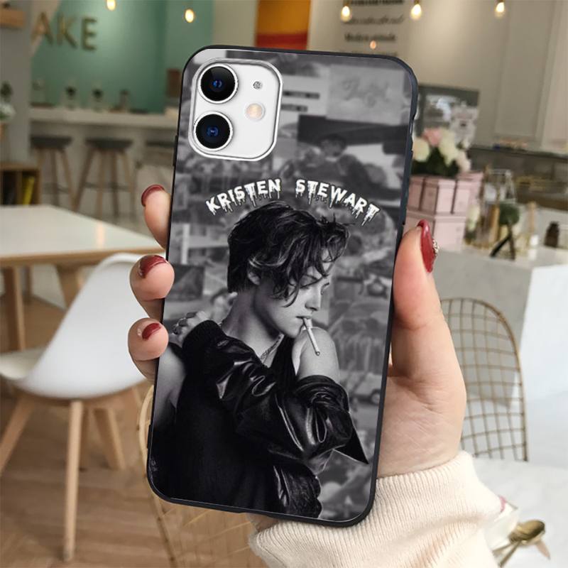 Yinuoda Kristen Stewart Phone Case for iPhone 11 12 13 mini pro XS MAX 8 7 6 6S Plus X 5S SE 2020 XR cover
