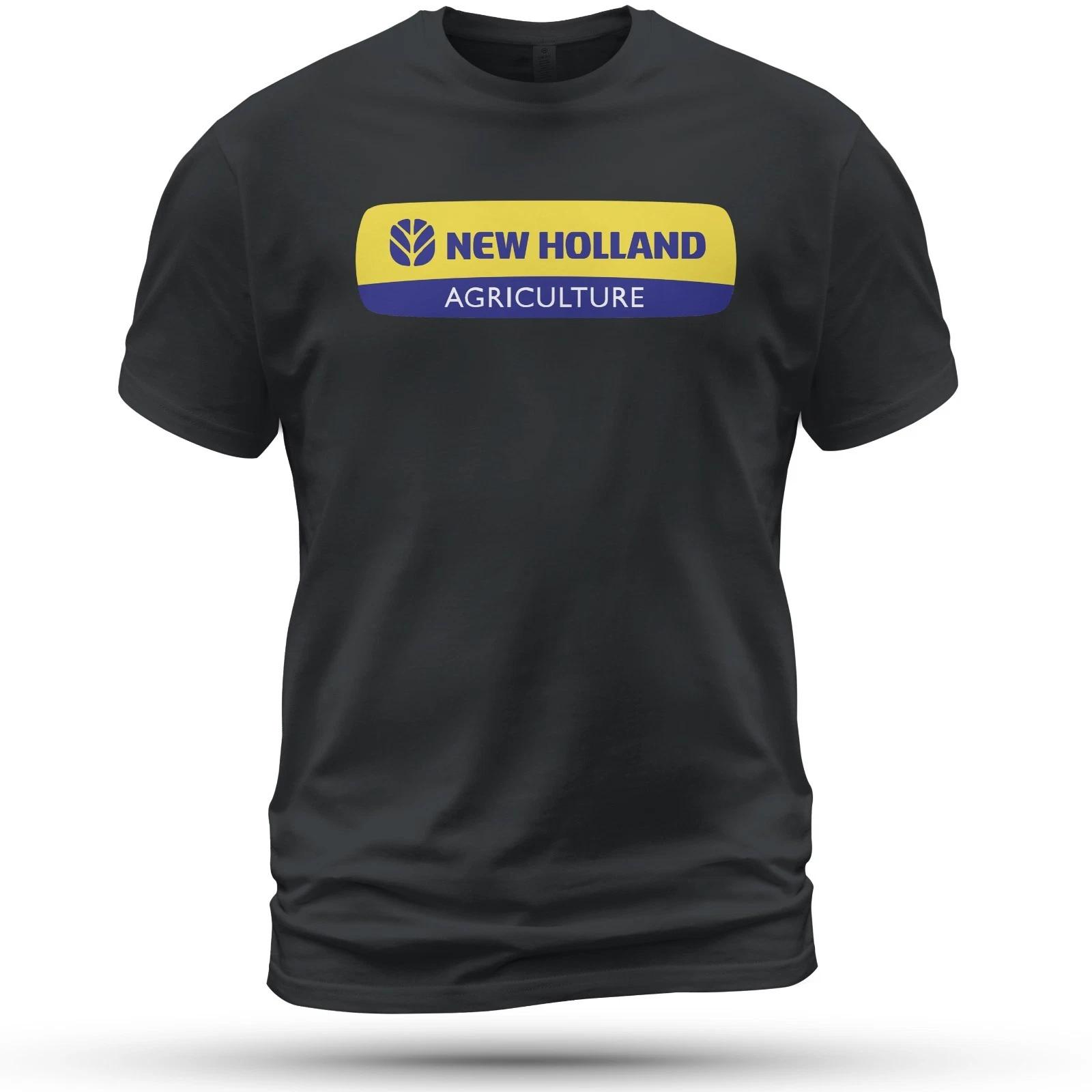 

New Holland Agriculture T-Shirt Funny Size S-5XL Made in USA 4XL