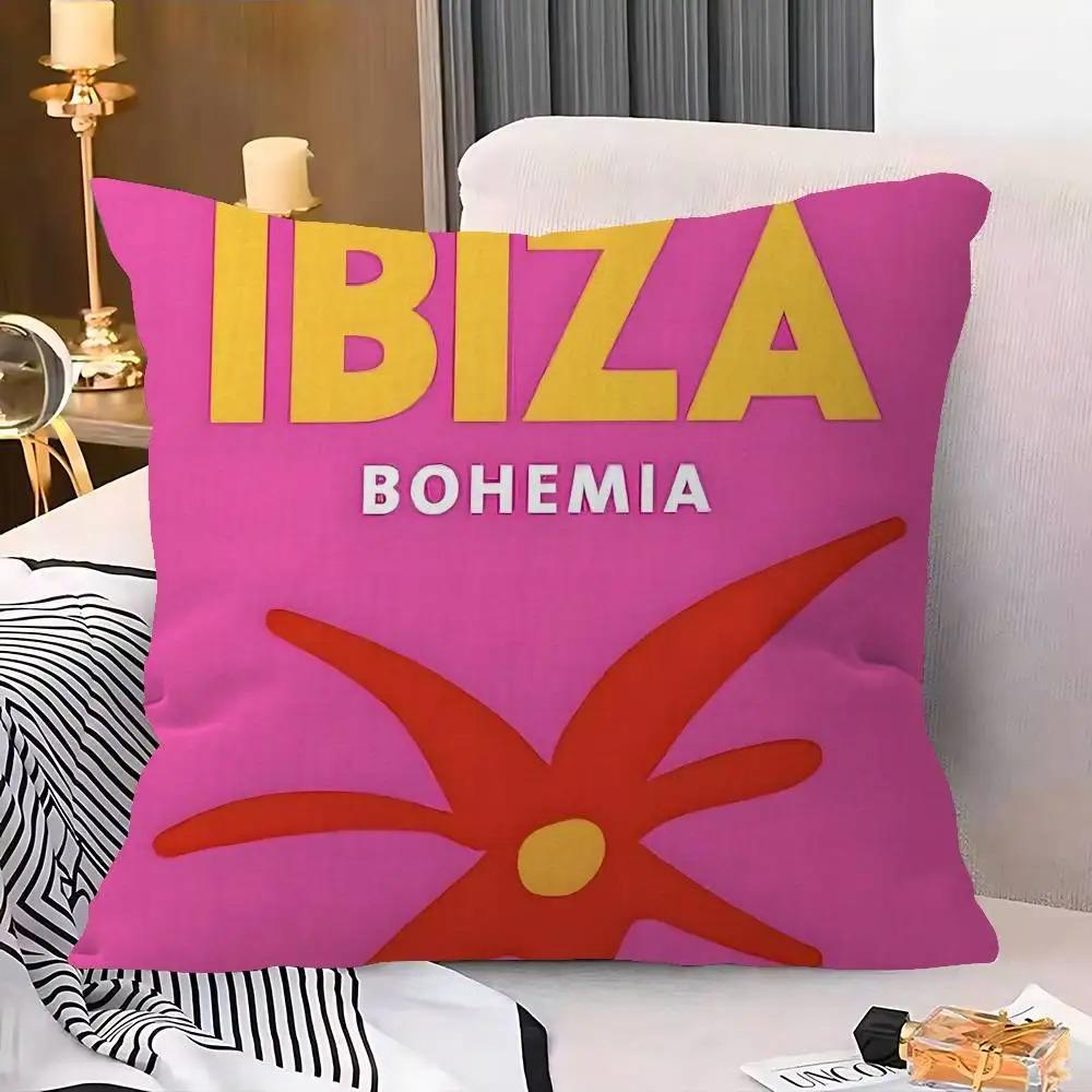 Home Decor Oceaninspired Cushion Covers with Floral Shells Pattern Cushion Cover Suitable for Sofa Bedroom Car Pillow Cover