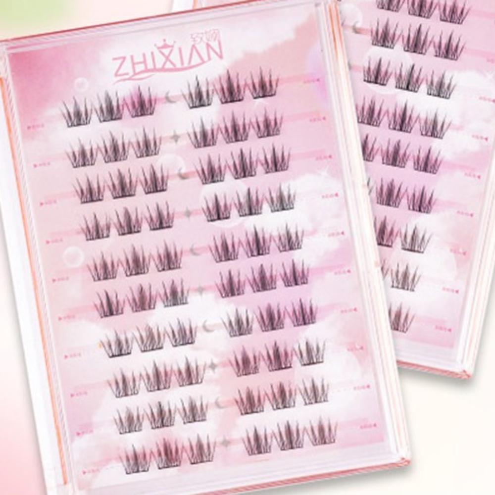 Anime Cosplay Segmentierte Falsche Wimpern Mit Jelly Klebestreifen Falsche Wimpern Manga Wimpern Wome