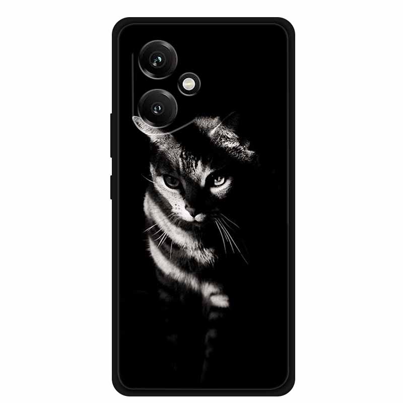 For Honor 400 5G Case Honor400 Phone Cover Wolf Lion Black Silicone Soft Coque For Honor 400 Pro 5G Back Cover Case Funda Shell