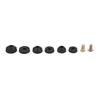 48PCS Faucet Washers Replacement O-ring Rubber Plumbing Faucet Seal Washer with Screws Flat Beveled for Bath Sink Basin Shower