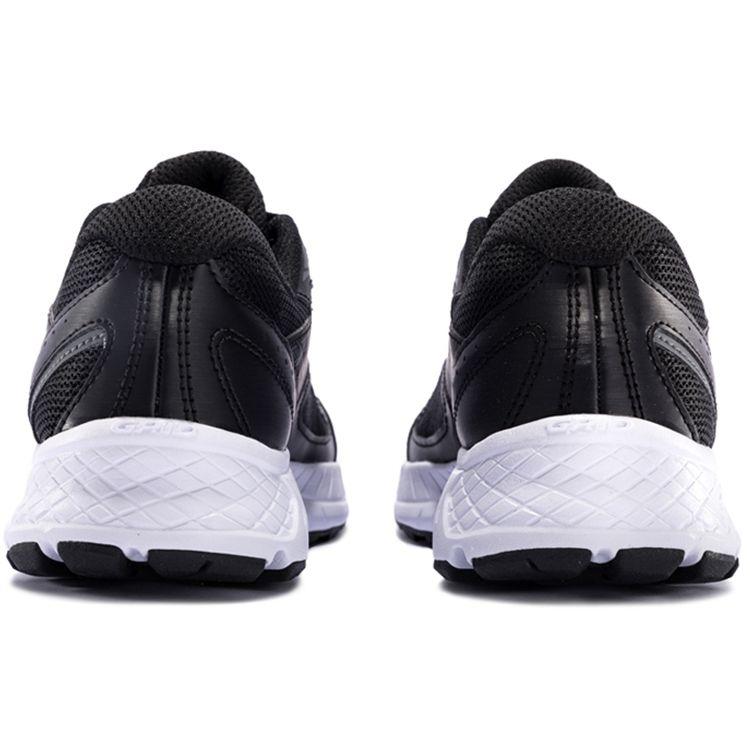 Saucony Cohesion 13 Comfortable Versatile Mesh Cushioning Non-Slip Lightweight Low-Top Casual Running Shoes Women sneaker Black White S10559-1