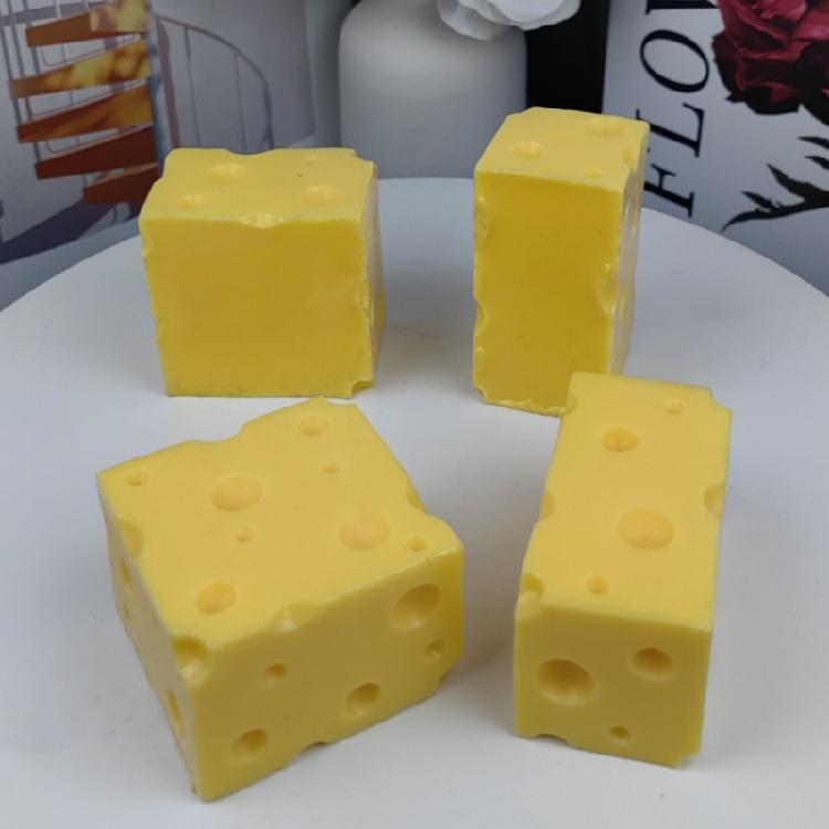 Decorative Cheese Artifact Sturdy Plastic Component For Display And Education