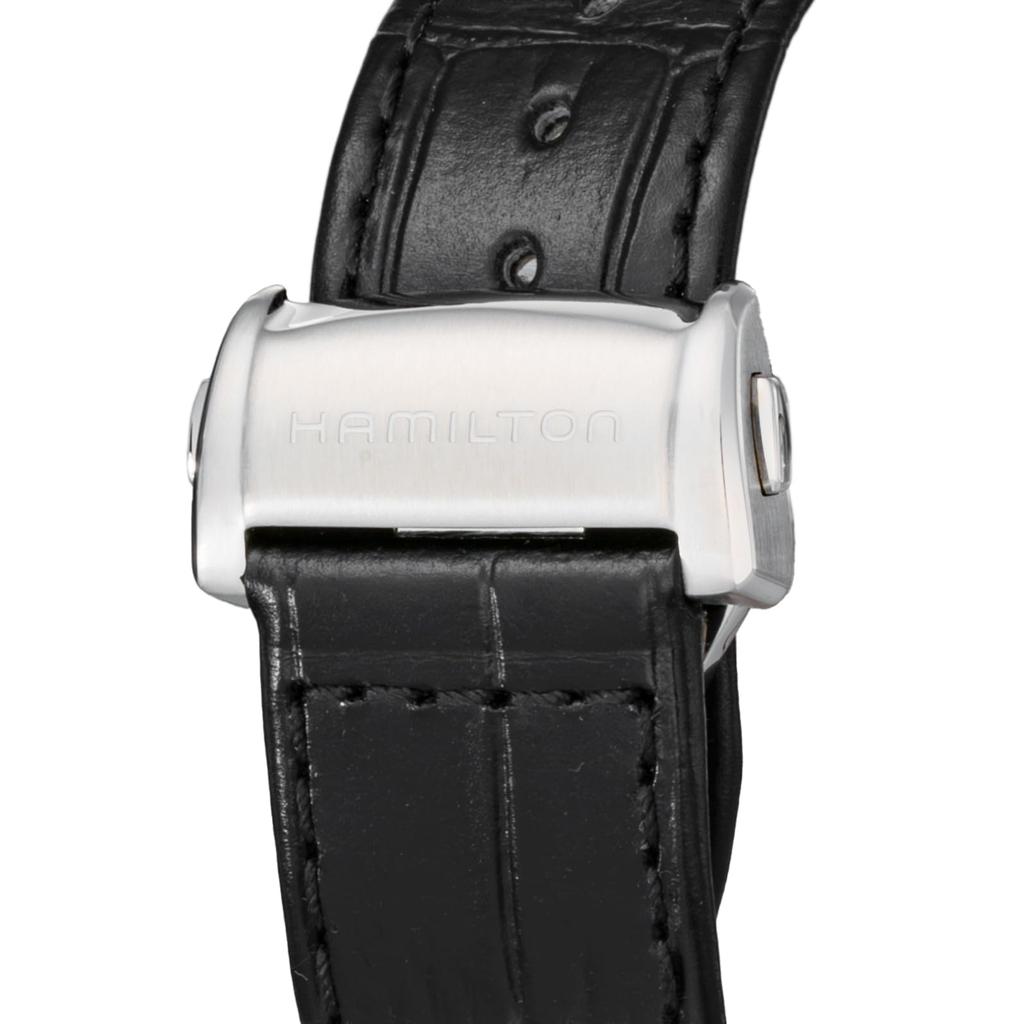 Hamilton Jazzmaster 50M Water Sapphire Black Stainless Steel Men's Watch, H89545731, Automatic, Resistant, Crystal, Dial, [Used]