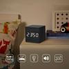 Retro Glow Clock Wood Desk Clock Decoration Supplies Digital LED Alarm Clock  Home