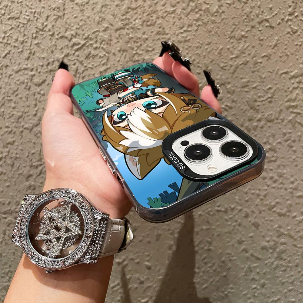 Game GI Gorou Mobile Phone Case for iPhone 17 16 15 14 13 12 11 X XR XS 8 7 Air Pro Max Plus Translucent Colorful Cover Pretty