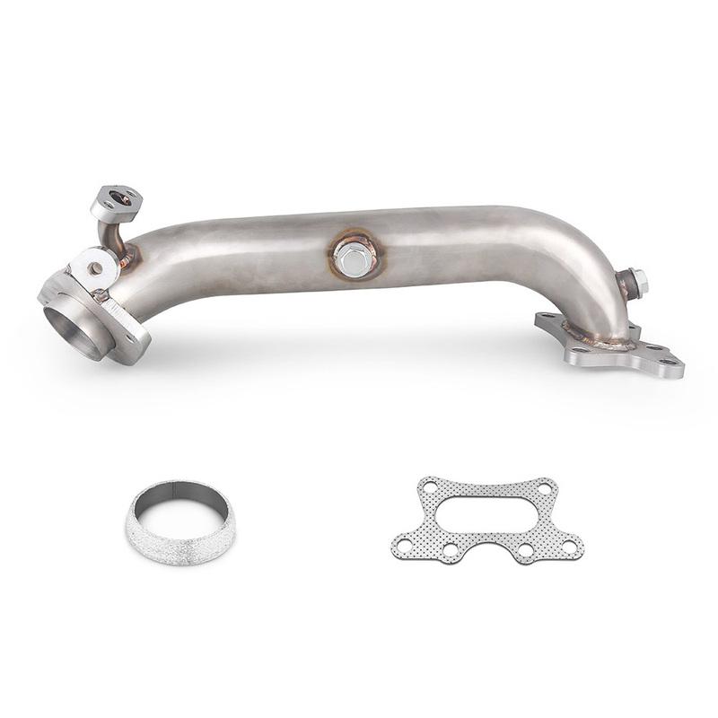 For Honda Civic 06-11 EX LX 2/4DR FG FA R18A Stainless Steel Turbo Exhaust Header Catback Downpipe