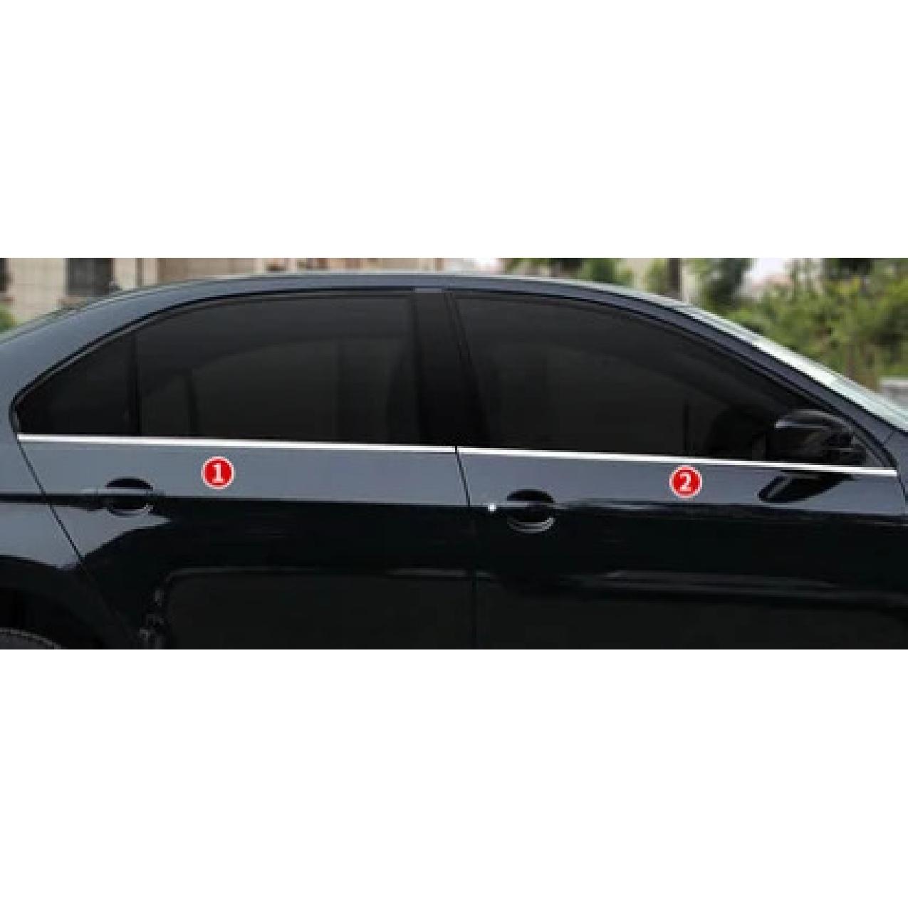 

Car Window Trim Decoration Strip Sticker Cover for 2014- Skoda rapid sedan down