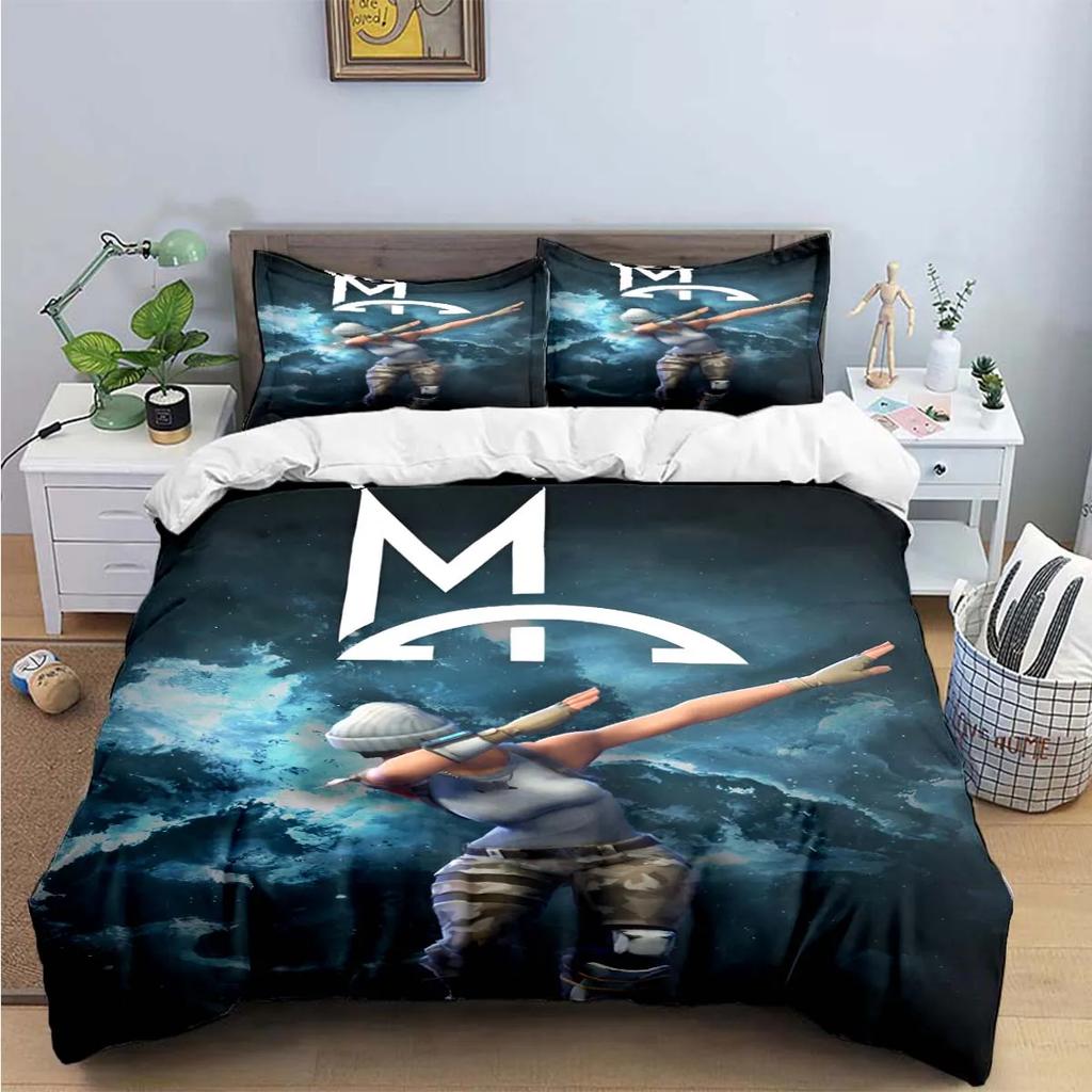3D Fashion Game Cartoon Character Print Bedding Sets Bed Supplies Set Duvet Cover Bed Comforter Set Bedding Set Gift