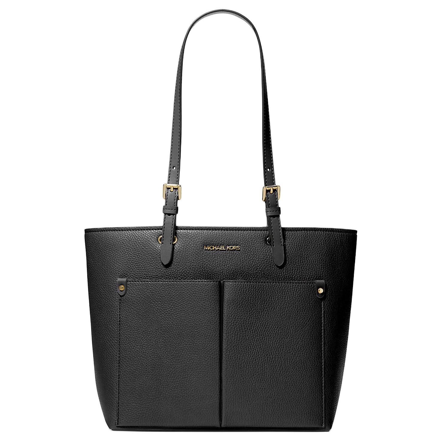 

Michael Kors Mk Jet Set Fashion Casual Solid Color Logo Tote Bag Women tote Black 35F3GTVT8B-BLACK Basic Set (Bag+Dust Bag)