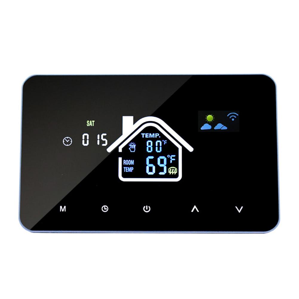 Smart Home Temperature Controller with Remote APP Control and Touch Screen for Six Programmable Temperature Settings