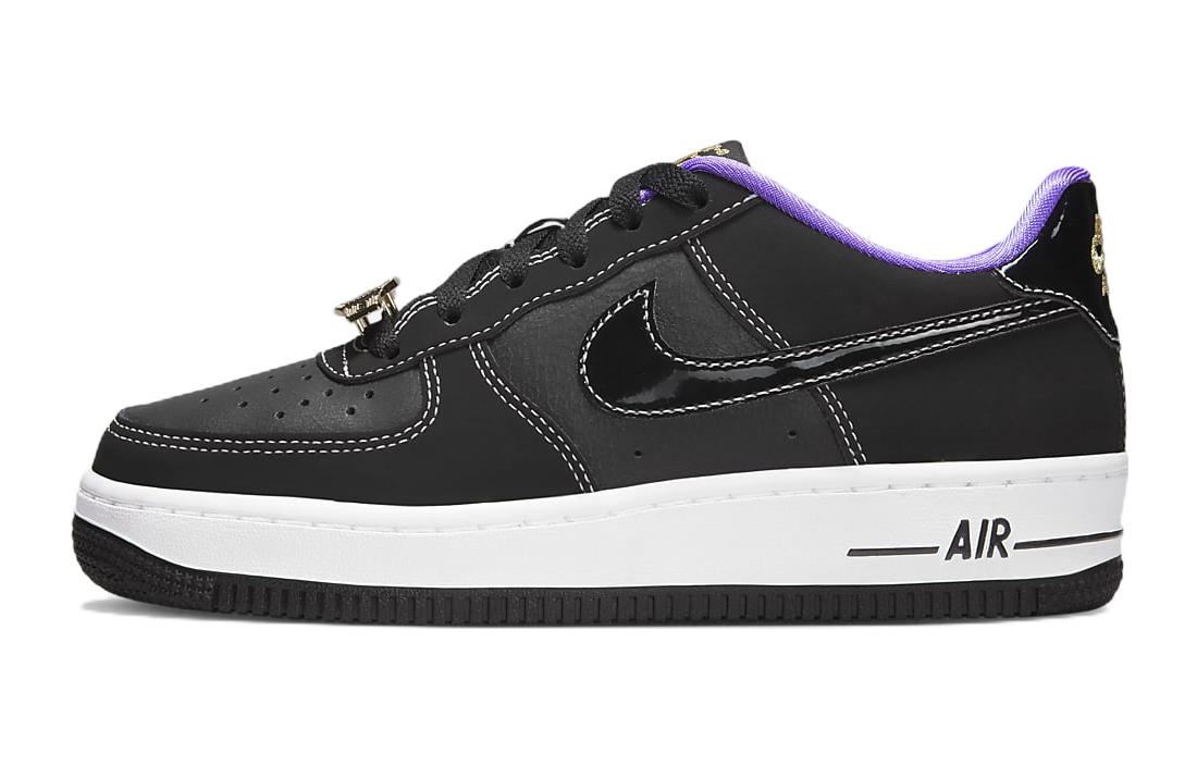 

Nike Air Force 1 Low 07 LV8 World Champ Black Purple GS DQ0300-001 35.5