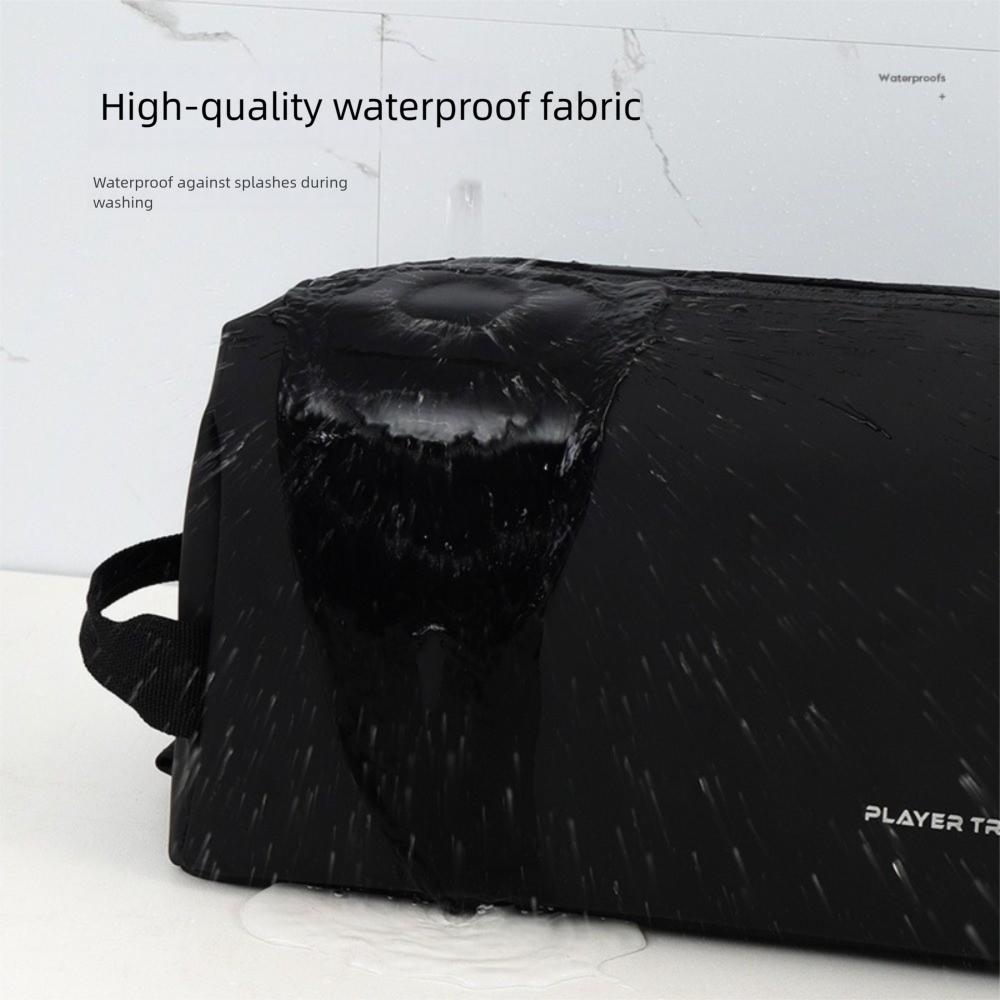 Waterproof PU Toiletry Bag Large Capacity Makeup Bag Portable Man Cosmetic Bag Women Men