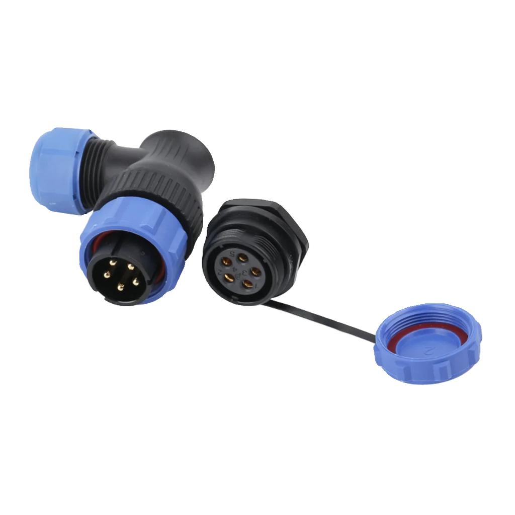 WEIPU SP21 SP2116/P SP2112/S 2 3 4 5 6 7 8 9 12 15Pin Waterproof Ip68 Aviation Connector Power Adapter Signal Adapter Plastic