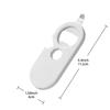 Five-in-one multifunctional bottle opener Built-in magnet - Stainless steel beer bottle opener Effort-saving bottle cap opener Designed specifically