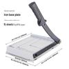 Deli A5 Mini Portable Steel Paper Cutter CN plug (adapter included)