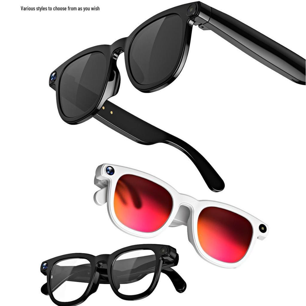 AI Multifunctional Glasses CY01: 8MP HD, Smart Calls, Anti-Blue Light