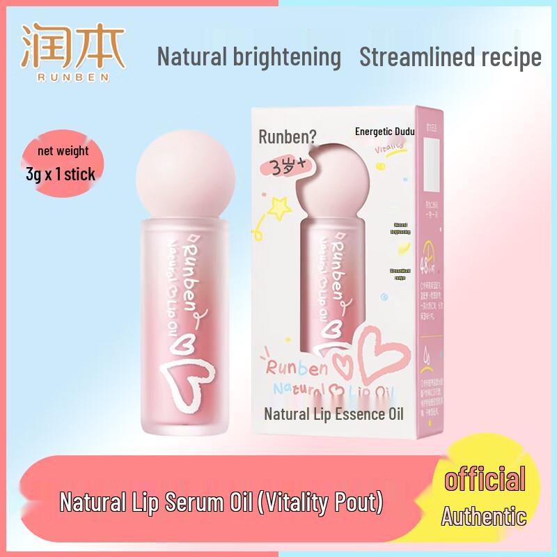 RUNBEN Girls Moisturizing Lip Balm