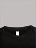 Casual Loose-Fit Men's T-Shirt with Ch!o Letter Print, Simple and Stylish Top