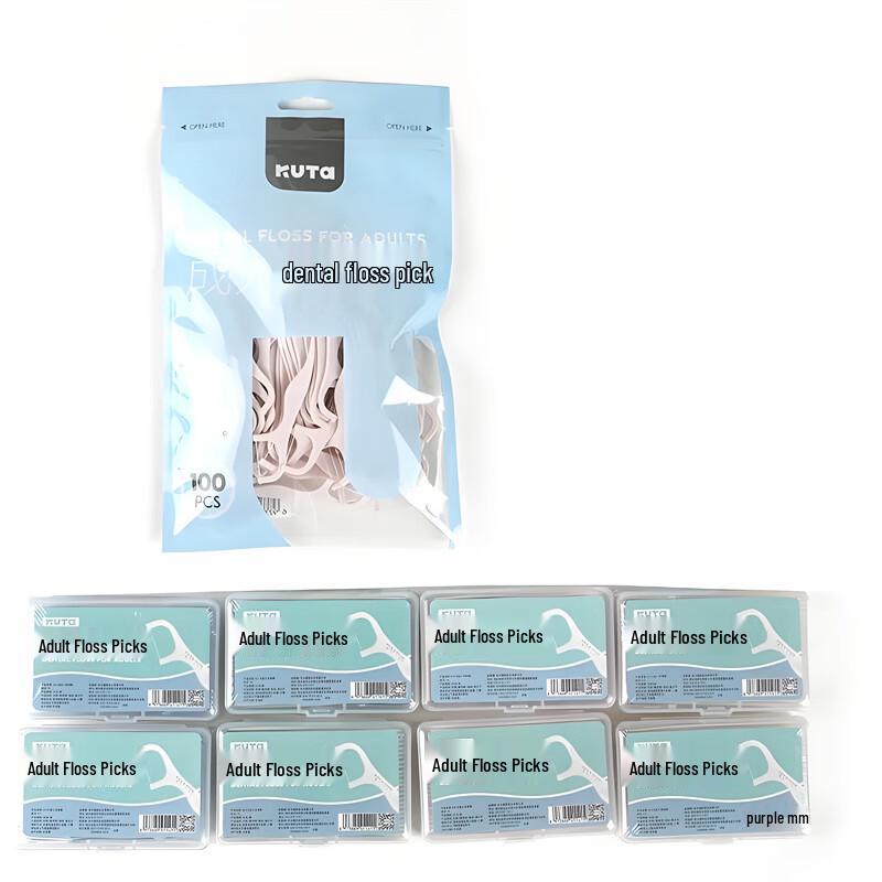 

KUTA Ultra-fine Dental Floss Picks for Adults and Youth