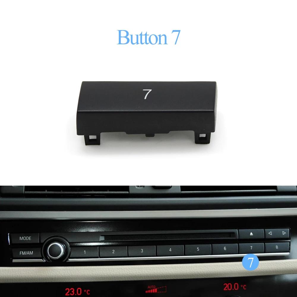 For BMW 5 5GT 6 7 Series F10 F11 F18 F07 F06 F12 F13 F01 F02 F04 Car Front Dashboard Console Radio CD Player MODE FM AM Button