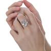 Barbie Butterfly Temperament and high-end original debut Instagram-style love confession #lucky alloy ring for women ZJYJZ-HJ-033