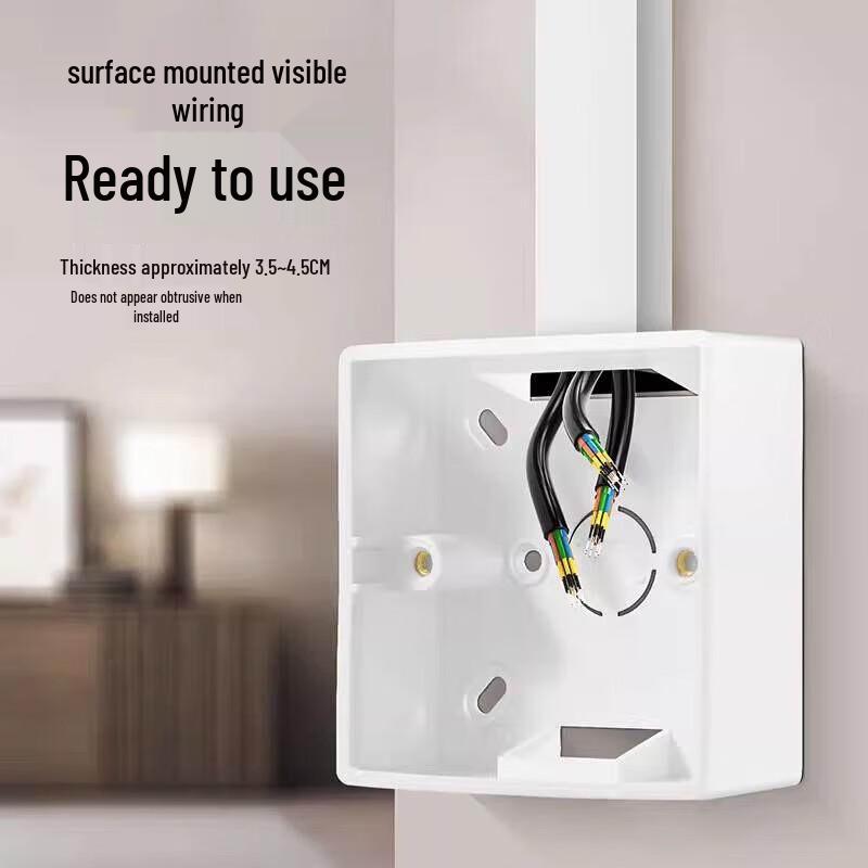 Jinghong Thickened 86-Type Surface Mounted Junction Box