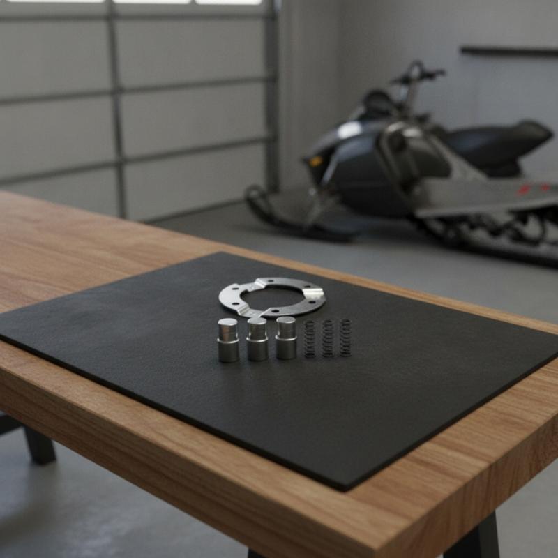 High Grade Snowmobile Hardware Retaining Plate Spring Sliding Pin Snowmobile Owners Winter Replacement Kit