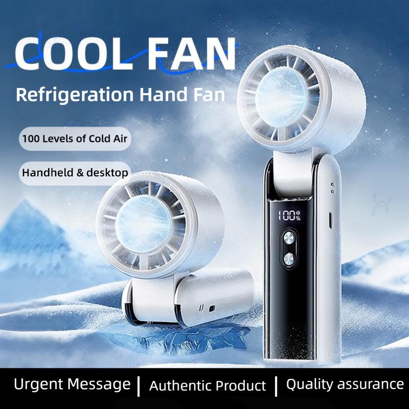 Adjustable Portable Handheld Mini Fan - Foldable Cross-Border Cooling Device for Outdoor Use