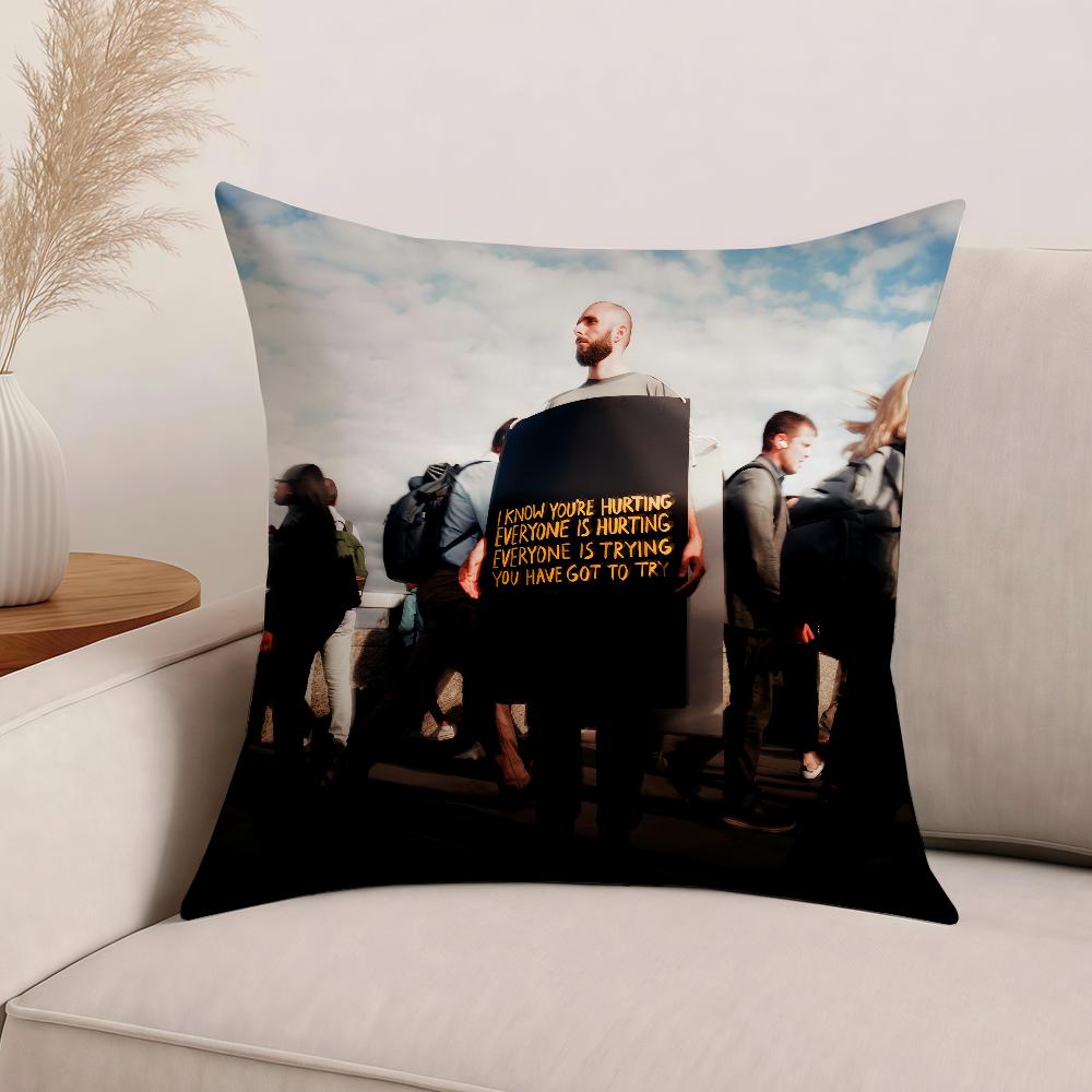 Singer Joshua Idehen Pillow Case Office Cushions Suitable For Sofa Car Bedroom Decorative Cushion Cover