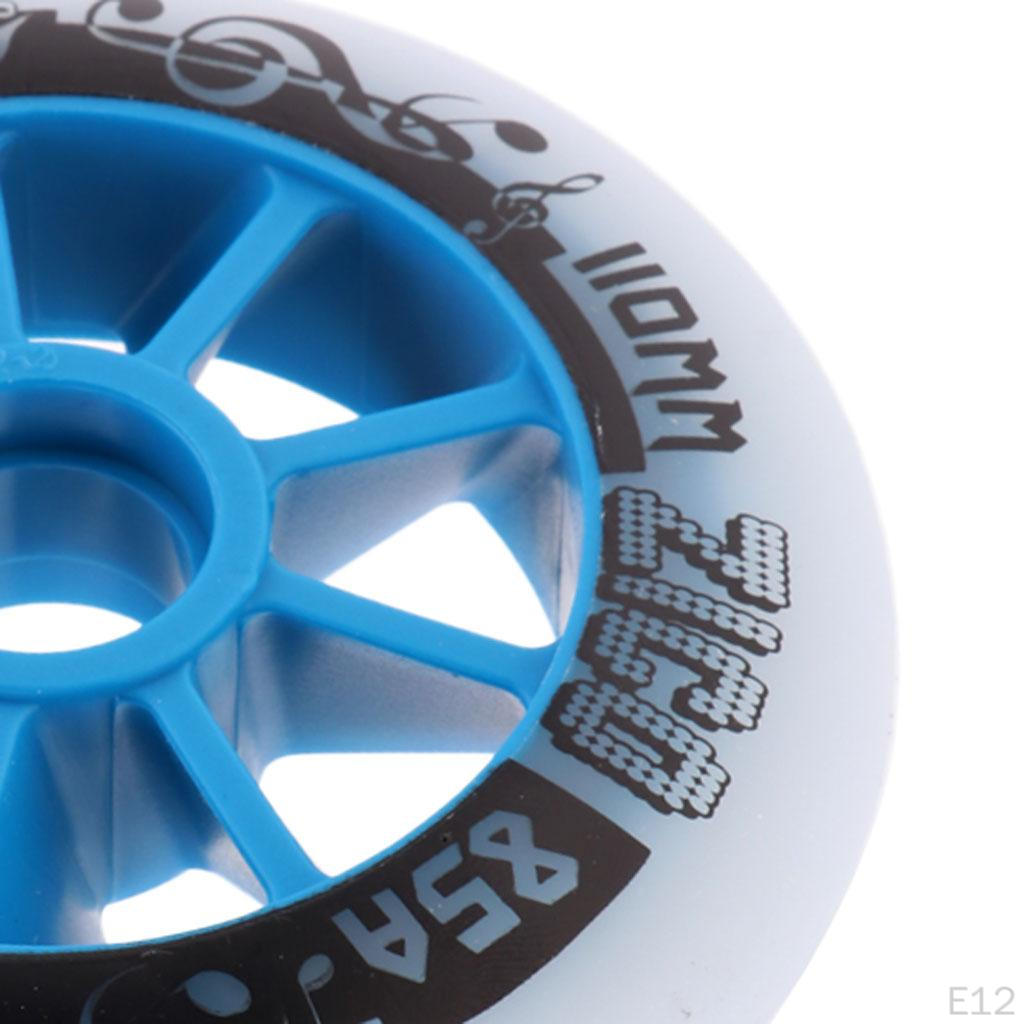 Outdoor Inline Skates Wheel Replacement Wheels for Racing 85a 4size