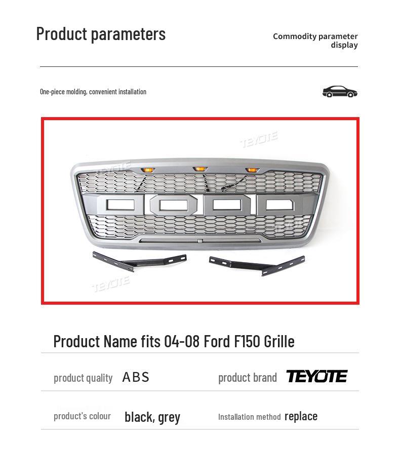 2004-2008 Ford F150 Front Grille Bumper Modification