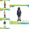African American Family Model Pvc Collectible Figures For Gift And Display