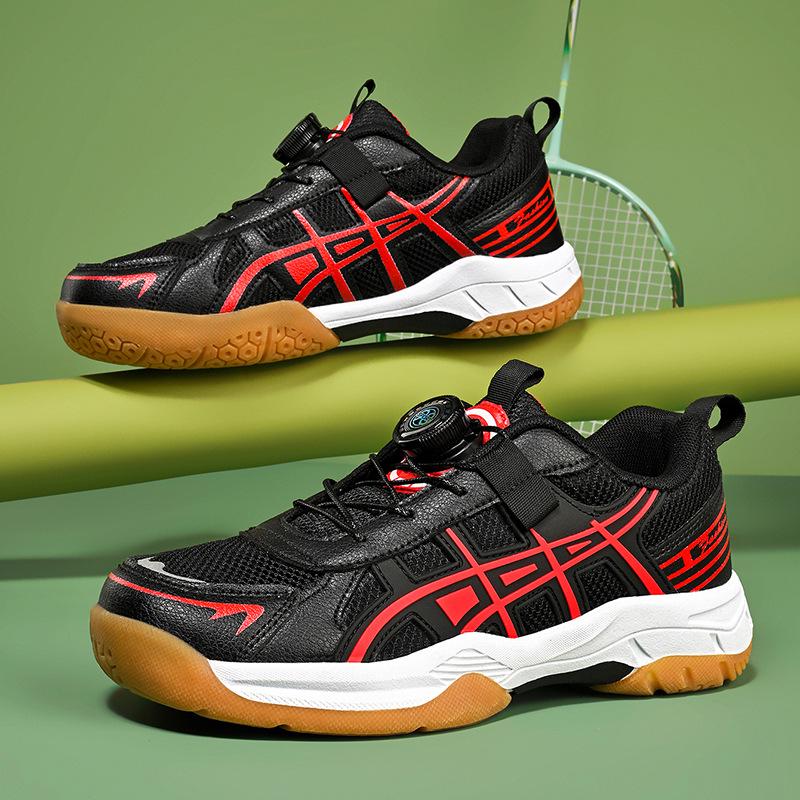 Dziecięce czterosezonowe antypoślizgowe lekkie buty do badmintona i tenisa