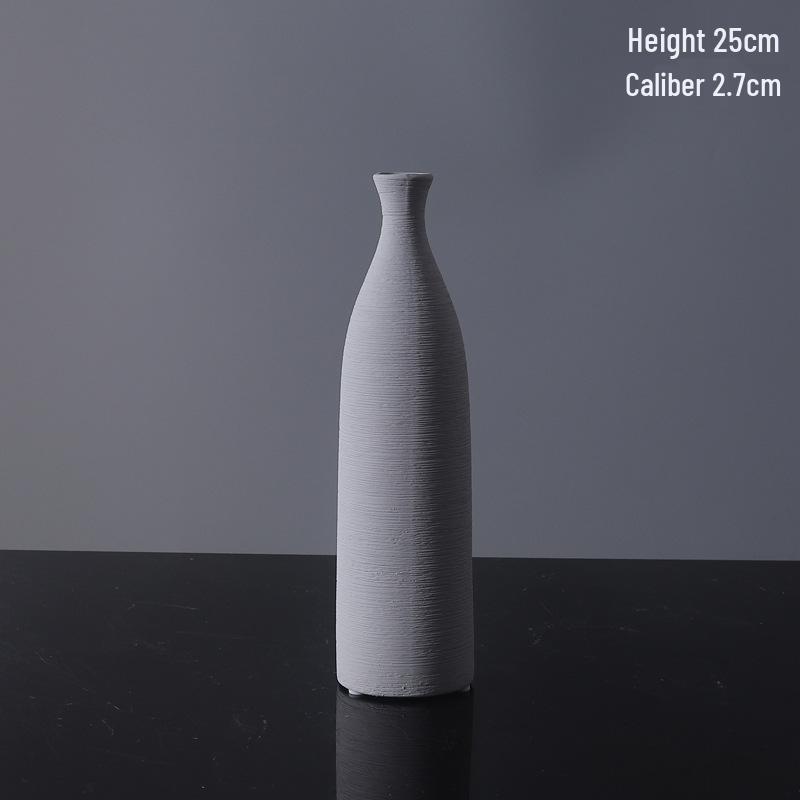 

Скандинавская минималистичная цветная керамическая ваза – европейский стиль, украшение для гостиной или ТВ-тумбы