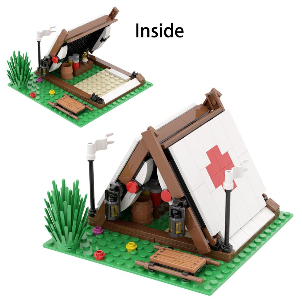 MOC Bausteine Spielzeug Modell DIY Kreative Steine Baum-Sets Bauen Garten Pflanze Wald Zusammenbauen Natürliche Stadt Straßenansicht Park Dschungel