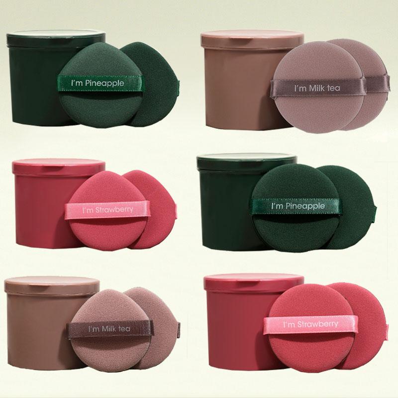 7pcs Air Cushion Puff Wet and Dry Reusable Sponge Makeup Tool for Liquid Cream Foundation with A Storage Case Puff HZFP01