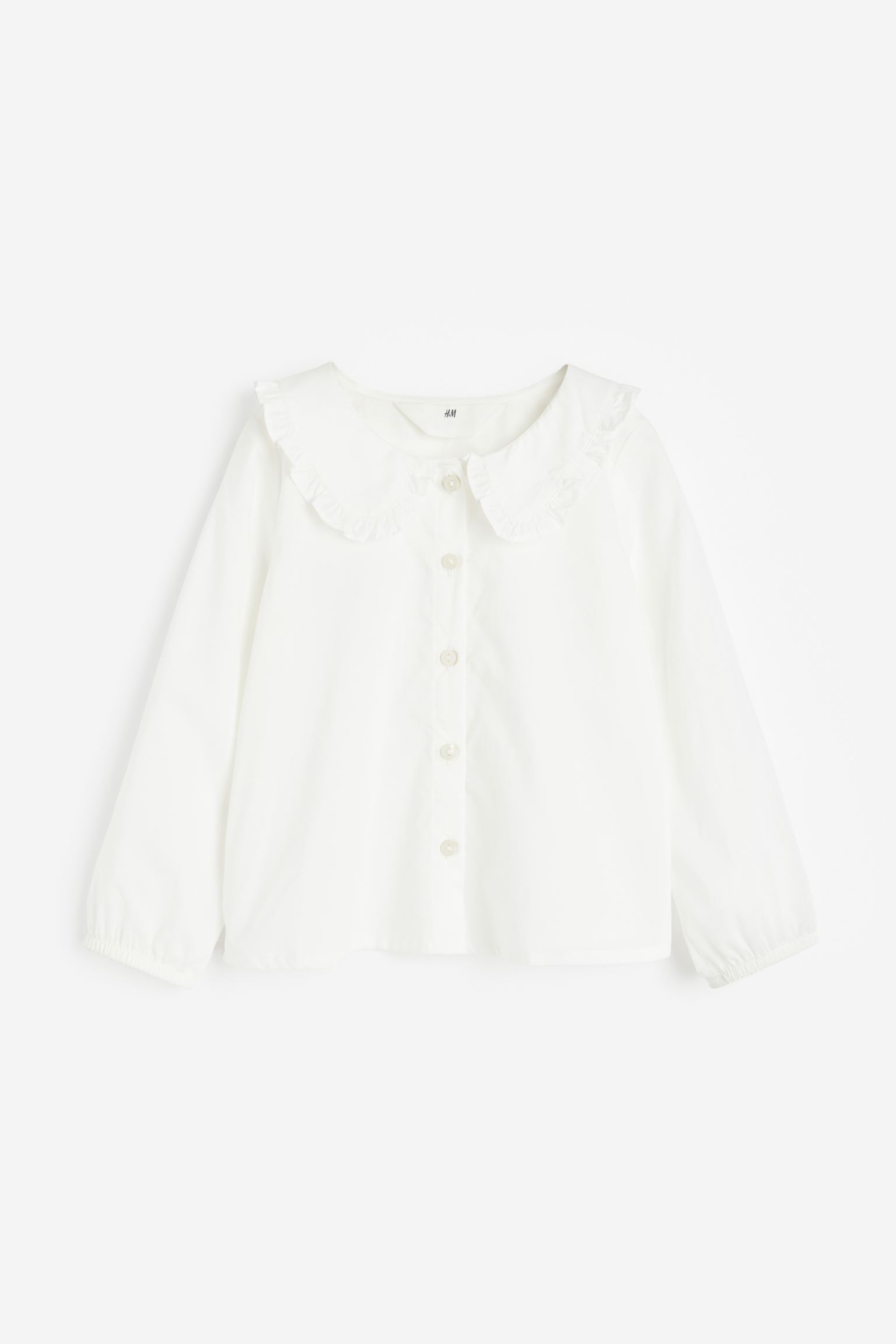 

Блузка с воротником