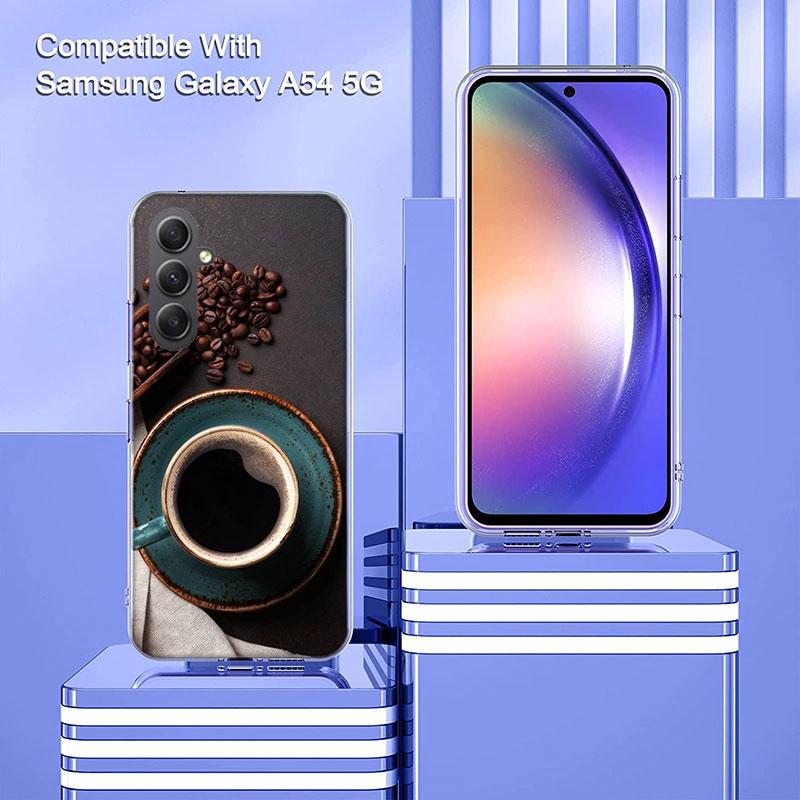 Newly Baked Coffee Beans Phone Case for Samsung A16 A26 A36 A56 A17 A37 A57 A07 A06 A02S A03 A04S A05S Galaxy Note 20 10 A50S A7