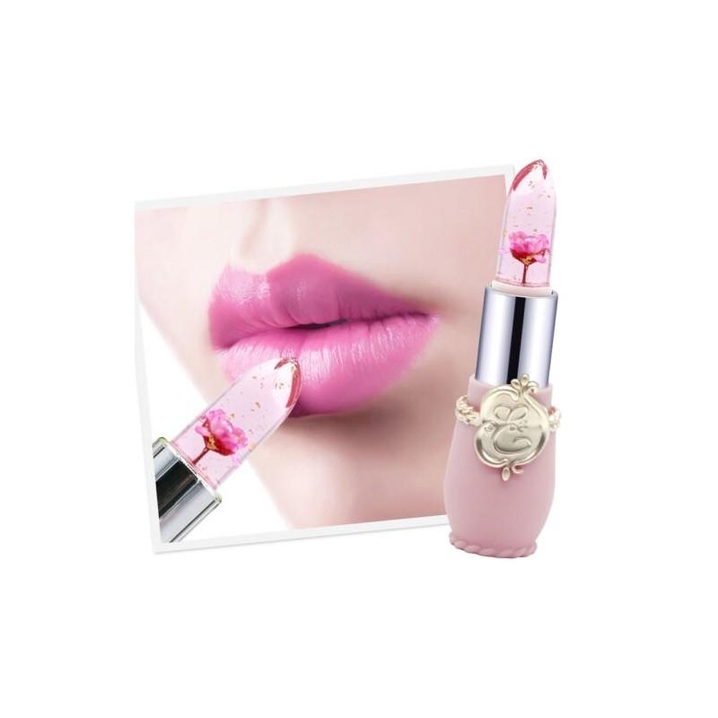 Premium Quality Flower Lipstick With Long-lasting Color-changing Magic Jelly Formula