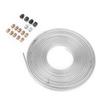 25ft Brake Line Tubing Copper Nickel Plated 3Celsius16in OD with Fittings for Hydraulic Braking Fuel System(Gold )