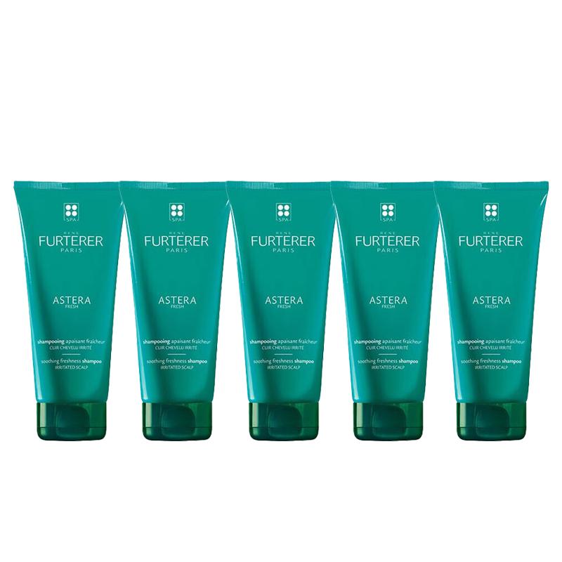 

RENE FURTERER Refreshing & Soothing Shampoo - 5 x 200ml Pack