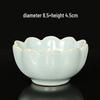 Ru Kiln Celadon Lotus Rising Tea Cup